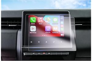 GAFAT [2 Pezzi] Clio 5 Captur 2 Arkana Zoe 2020-2024 2025 7" Pellicola Protettiva per Navigazione, Clio 5 Captur 2 Arkana Zoe 2023 7" Easy Link Nano Pellicola Protettiva, 6H Antigraffio