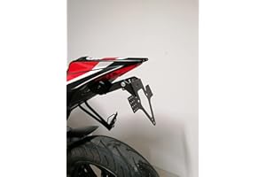 Kennzeichenhalter für Aprilia RS4125 RS125 2012-2023 GroFaTec EVO Kennzeichenträger RS4 125 Factory RS 125 Träger Halter kurzes Heck Heckumbau Tuono Kennzeichenhalter rs4125 rs125