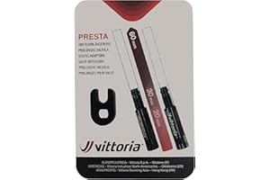 Vittoria Valve Extensions, Black, 20 mm, 2 Pieces, TYVE0220111BL