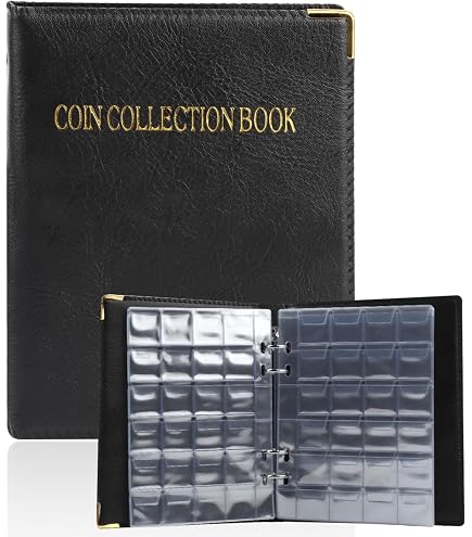 Album di monete, libro di raccolta di monete, libro di