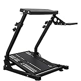 Xfeagle Tilt Adjustable Steering Racing Ergonomic Steel Wheel Floor Stand for Logitech G29 Gaming Wheel- Supporting G920 G27 