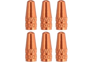 sourcing map Bike Valve Caps Anodized Aluminum Road Bicycle Air Tire Valve Caps Dust Caps for MTB Road Racing