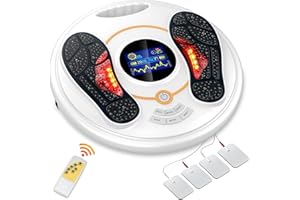 LUNGSANK Medic Durchblutungs-Stimulator zur Förderung der Durchblutung, Durchblutungs-Stimulator Beinemit TENS und 99 Intensitäten, Ems Fußmassagegerät, Lindert Ermüdung und Neuropathie Füße, Geburtstag