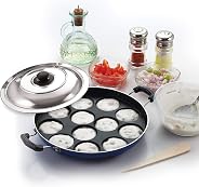 Bms Lifestyle Single Handle Appam Patra with Lid