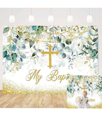 BELECO 7x5ft Fabric Retro Holy Bible Cross Backdrop Holy Light Glowing Crucifix God Belief Jesus Christ Biblical Backdrop Background Christian Church Sanctuary Decor Easter Photo Booth Studio Props - View #2