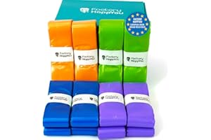 Factory Happyou® Confezione XXL con 8 ricariche da 7,5 m per mangiapannolini compatibili con Tommee Tippee, Foppapedretti (Maialino/MissK), Angelcare, Litter Locker. Antiodore, Senza BPA, Riciclato