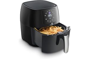 SENYA Friteuse sans huile à air chaud multifonction 4,5L Air Fryer, My Air Cook, 7 programmes automatiques, 1400W, SYCK-AF002