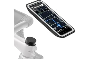 Shapeheart Innovation française, Support Telephone vélo magnétique pour Potence, avec Pochette détachable imperméable. Support Telephone vélo, Trottinette, VTT... Accessoire vélo