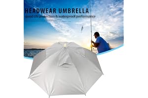 03 huvudparaply hatt – nubrella hållbar för fisk, unbrella hatt för utomhus bärbar