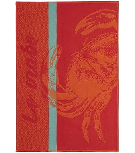 Coucke TNO 220 7081201 000 CKE Cotton Tea Towel 50 x 75 cm Blue