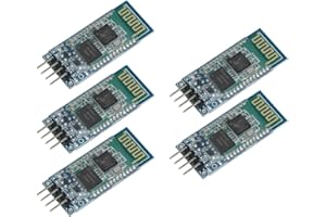 TECNOIOT 5pcs HC-06 HC06 Wireless Bluetooth Module with Slave Base