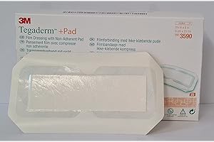 MEDISALE LTD Large Waterproof/Showerproof Adhesive Sterile Wound Dressings **Pack of 10** Suitable for cuts and grazes, Diabetic Leg ulcers, venous Leg ulcers, Large Pressure sores (9cm x 20cm)