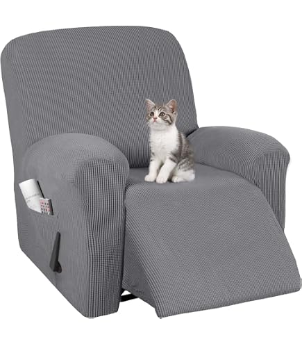 Funda Para Sillón Reclinable - Juego De 4/6/8 Piezas, Elástica, Protege De Manchas Y Arañazos