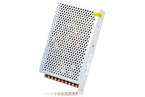 Kingwen 24V 10A Fuente de Alimentacion Transformador Interruptor Transformador de Potencia de Voltaje para Tira de LED,AC 85V / 265V a DC 24V 10A 240W