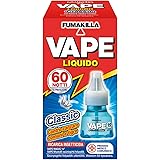 Vape Specialist by Fumakilla - Ricarica Liquida Classica, Protegge dalle Zanzare, 60 Notti, 36 ml, 1 pezzo
