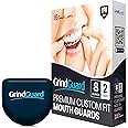 GrindGuard® Mouth Guard for Teeth Grinding 8 Pack - Dentist Approved Gum Shield Teeth Retainers for Adults - Mouth Guard for Bruxism, Clenching & TMJ Relief Teeth Grinding Guard