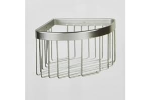 Aqualy CA-62595 Cesta para Ducha Triangular Aluminio