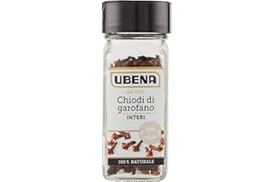 UBENA, Chiodi di Garofano Interi, Ideale per insaporire per Creme, Piatti a Base di Carne e Infusi, Formato Vasetto da 25 gr