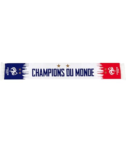 Écharpe de Supporter "France" 135cm Bleu, Blanc & Rouge