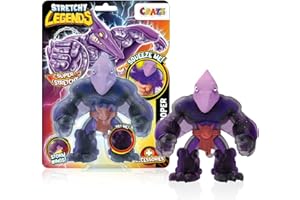 STRETCHY LEGENDS CRAZE Legends Stretchy Pterotrooper Figuras elásticas de acción para niños, superhéroes para coleccionar con Relleno de Slime, 6 para Coleccionar