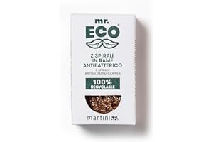 MARTINI SPA Mr.Eco Martinispa Bonnets en cuivre anti-bactérien - 40 g