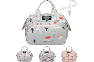 ASNEWKIT Baby Changing Bag,Diaper Bag Backpack,Portable Lightweight Nappy Changing Bags for Baby, Multi-function Travel Backpack Baby Bag,Newborn Essentials