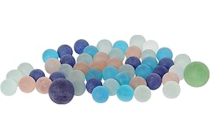 Bartl 112013 dekoracyjne szklane kulki zestaw Ø 16 mm matowe ok. 300 g