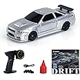 wheelfun 1/43 Ready to Run Race Car Gyro Drift Car 4WD Traffic Cones Mini Model