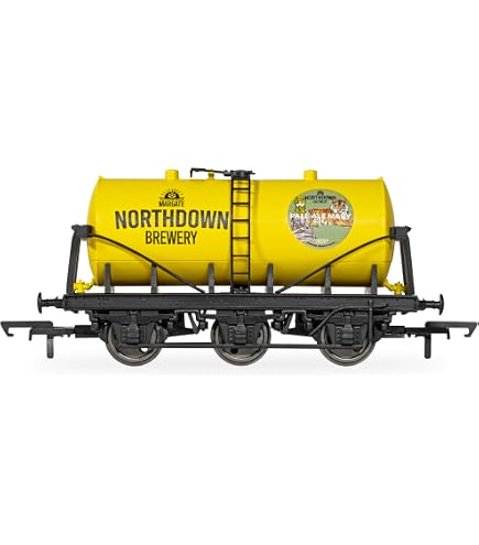 Hornby – Wagon Loriot Y Avec Grue BR Coles – Échelle OO (1:76) – Époque 4 – Modélisme Ferroviaire – Dès 14 Ans