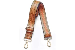 KMERCE Bandoulière large pour sac à main, Sangle Réglable, Bandoulière de Remplacement pour sac, Accessoires de Bricolage,Chaînes Sac à Main pour Femmes,Largeur de 3.8 cm, Longueur Réglable de 70 cm - 155 cm