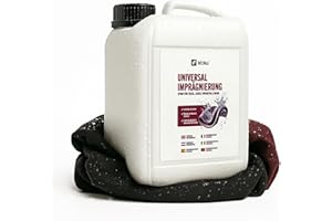 ki:ku® Universal Imprägnierung | Imprägnierspray für Textilien, Leder, Wolle, Synthetik UVM. | gegen Schmutz & Nässe | wasserabweisend, atmungsaktiv | für Schuhe, Kleidung, Zelte, Outdoor, Camping