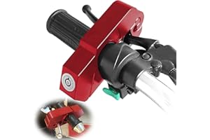 Xumann Motorcycle Handlebar Lock, Motorbike Locks High Security, Motorcycle Accessories Clutch Disc Locks