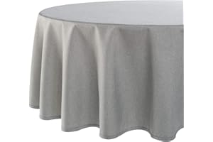 Delindo Lifestyle® Wien Home Nappe anti-taches ovale Gris 160 x 220 cm