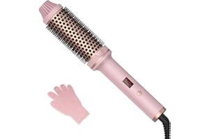 ATOPSKINS 1.5 in Thermal Brush Warmluftbürste Haarstyling Lockenbürste, 38 mm Volumen Haar Kamm Rundbürste, Hot Brush LCD-Anzeige 120-210℃,Dual Spannung Stylingbürsten für Reise,Weihnachtsgeschenke für Frauen