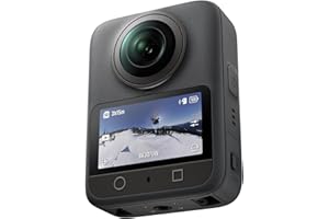 DJI Osmo 360 Standard Combo – 360 Grad Kamera mit 1-Zoll Sensor, Natives 8K-360° Video, 120MP Panoramafotos, 100 Min 8K Aufnahme, Wasserdicht, Kompakte Action Cam & Vlog Kamera für Reisen und Sport