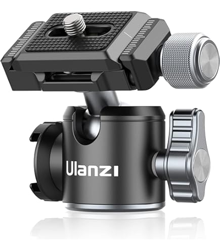 SIRUI C-10S Ball Head Tripod - Compact 85mm Height, 13kg Load Capacity With Quick Release Plate