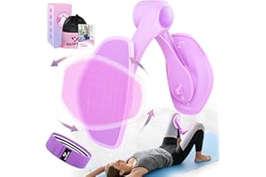COFOF Multifunktionaler Oberschenkeltrainer für Damen, 28-38lb Beckenboden Trainer, Arm und Beintrainer Trimmer, Gesäßtrainer für Zuhause mit Resistance Bands Fitnessband