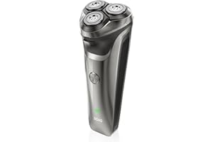 DOAO Electric Razor for Men, 2025 Upgraded Mens Electric Shavers for Men 2 in 1 Waterproof Cordless Rotary Rechargeable Beard Shaver for Face, Wet & Dry Use (A3-Pro)