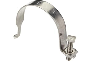 Caledonia Signs 58682 Anti-Rotational Clip, Stainless Steel, 76 mm