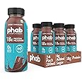 Phab Choclate Protein Milkshakes(200Ml, Pack Of 24) With 18G Protein & No Added Sugar | Gluten-Free & Gut-Friendly | Rich Source Of Fibre & Pre-Biotics | Healthy & Delicious Protein Shake