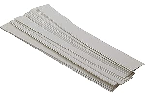 Bartovation Grade 1 chromatographie sur papier 6 x 0,75 pouces school laboratories séparation pigment et expériences (sac de 50 bandes)