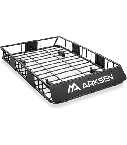 GarveeTech Roof Rack Basket 165 LBS Rooftop Cargo Basket 50 - View #2
