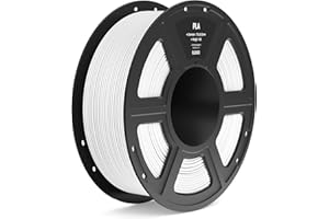 ELEGOO Filamento PLA 1.75 1KG Blanco, Filamento para Impresora 3D, Precisión Dimensional +/- 0.02mm, Carrete Filamento 3D,para Mayoría Impresoras 3D