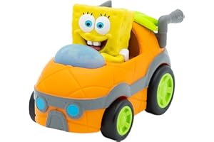 SPONGEBOB SQUAREPANTS Bikini Bottom Boaters Rev Up Racers with Spongebob and Patrick, Ages 3+, Gelb