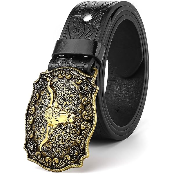 Buy Gucci Unisex Interlocking G Buckle Logo Embossed Leather Belt