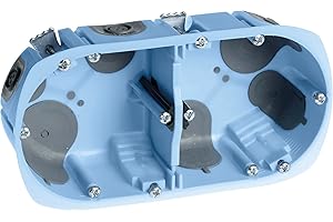 EUR OHM boite d'encastrement DOUBLE AIR'METIC 67 Profondeur 50 ENT 71 - EUR--52065