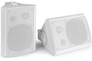 Power Dynamics BGB50 Set de Altavoces Activos Interior/Exterior con Bluetooth 5.25” 100W Blanco