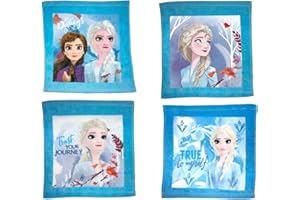 Frozen Disney 2 Joy Toy - Asciugamano magico 30 x 30 cm, si comprime e si apre in acqua