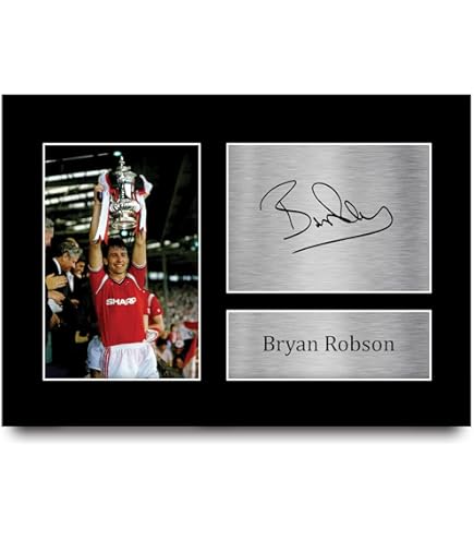 HWC Trading A4 Rio Ferdinand Gifts Printed Signed Autograph