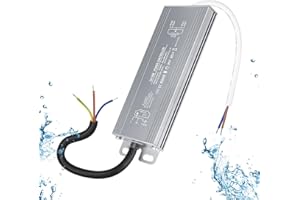 OFFCUP Alimentatore 12V 36W 3A Trasformatore IP67 Driver LED AC 170-250V a DC 12V Sottile Trasformatori LED Costante Senza Sfarfallio